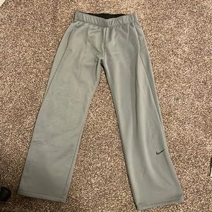 Gray Nike sweatpants